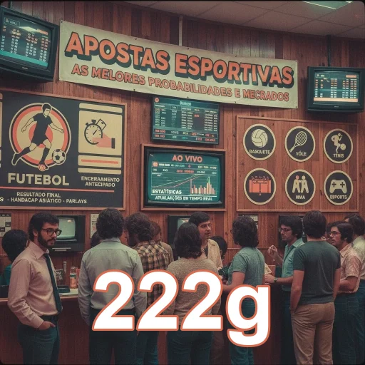 Grupo de pessoas na área de apostas esportivas no 222g.