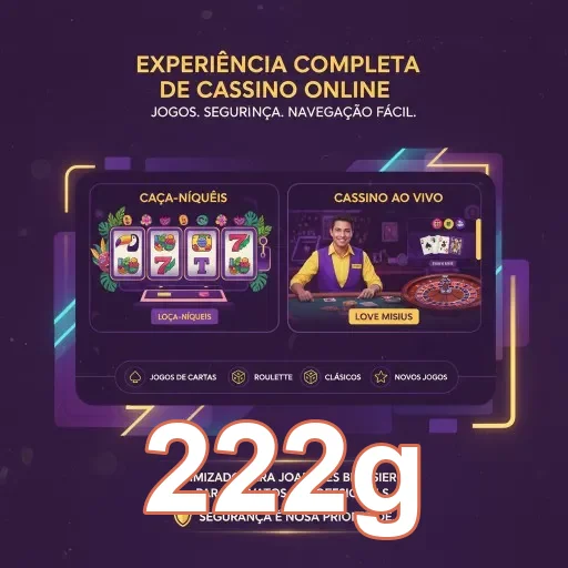 Experiência em jogos com suporte rápido no 222g.