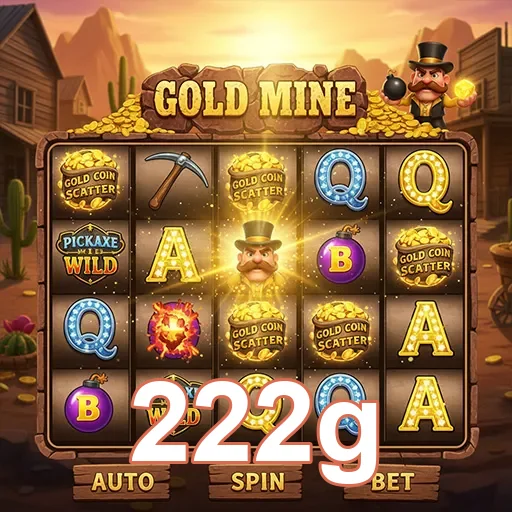 Imagem do jogo Gold Mine na plataforma 222g com interface intuitiva.