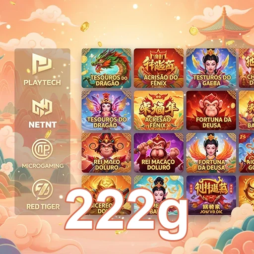 Interface de jogos da 222g otimizada para VIPs no mobile.